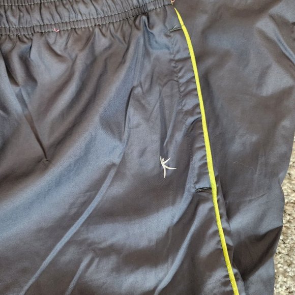 Danskin Now Pants Womens L/G 12/14 Black Elastic Waist Athletic Drawstring 35X31 - Picture 5 of 13